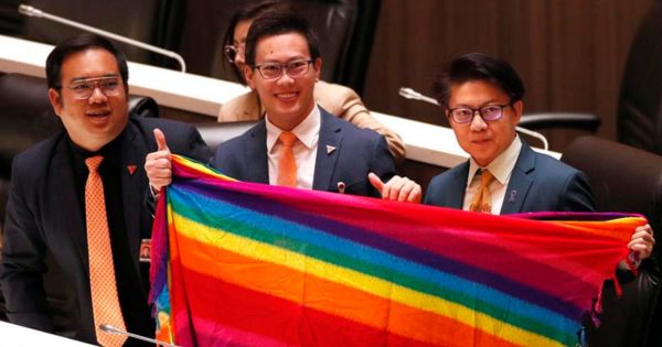 Portada: Parlamento de Tailandia aprueba ley de matrimonio igualitario