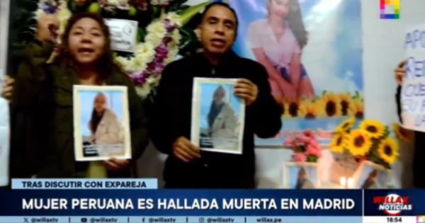 Portada: España: mujer peruana es hallada muerta en Madrid tras discutir con su expareja