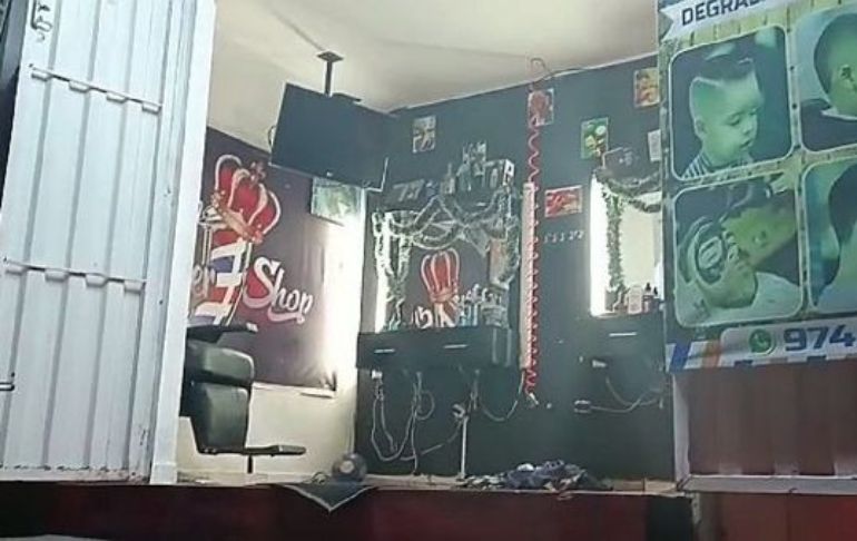 Independencia: hombre fue asesinado dentro de una barbería