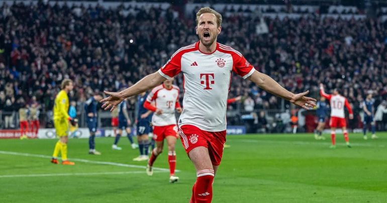 Con un doblete de Harry Kane, Bayern Múnich goleó 3-0 a Lazio y accedió a los cuartos de final de la Champions League