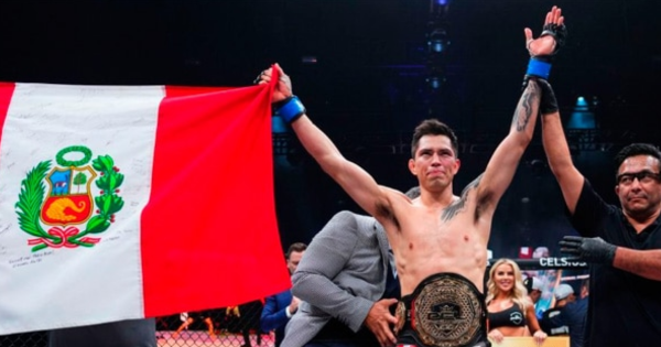 ¡Orgullo peruano! Jesús Pinedo se consagró campeón mundial de peso pluma de la FPL (VIDEO)