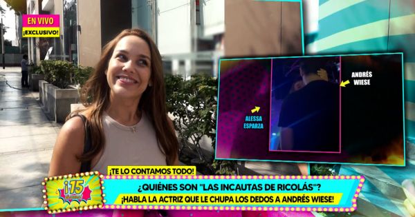 Alessa Esparza niega estar saliendo con Andrés Wiese: "Somos amigos. Solo fueron unos besitos"