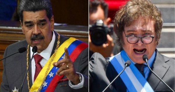 Portada: Dictador Nicolás Maduro acusa a Milei: "Está haciendo el trabajo sucio para convertir a la Argentina en una colonia de los EE.UU."