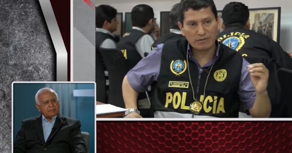 Portada: Remigio Hernani sobre Harvey Colchado: "Debe ser expectorado de la Policía"