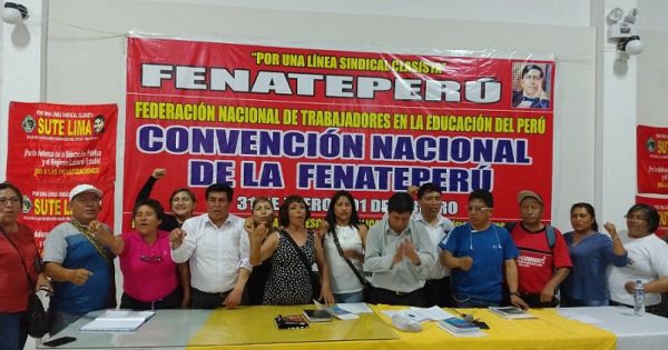 Portada: Pedro Castillo: Ministerio de Trabajo aclara que sigue vigente la inscripción de Fenate Perú