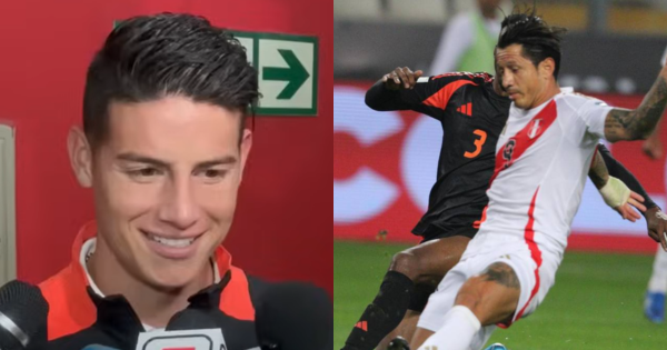 Portada: James Rodríguez destaca desempeño de selección peruana: "Es un equipo joven que tiene intensidad"