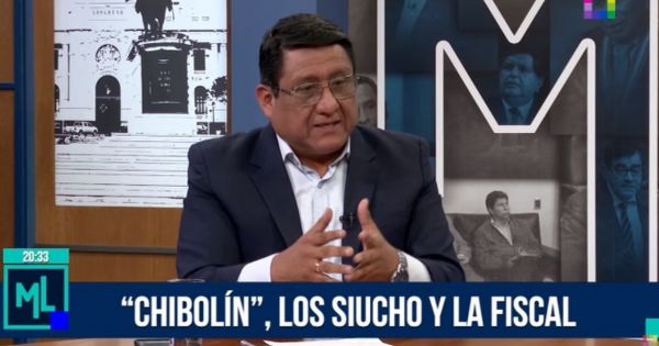 Héctor Ventura recuerda pasado de 'Chibolín': "En los 90 ha tenido cercana relación con narcotraficantes"