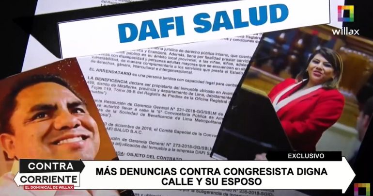 Municipalidad de Surquillo y el APRA fueron víctimas de la estafa de Dafi Salud, empresa de Digna Calle y su esposo Aron Espinoza