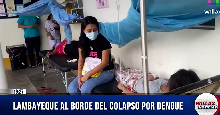 Portada: Lambayeque al borde del colapso por dengue: registra 4,267 casos