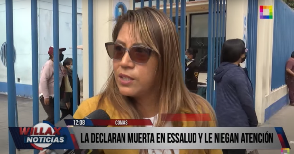 Mujer vive calvario en Comas: denuncia que no la atienden en hospital por figurar "muerta"