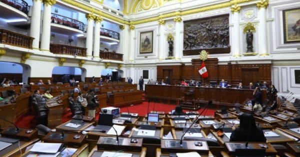 Portada: Pleno del Congreso sesionará este jueves: conoce su agenda completa