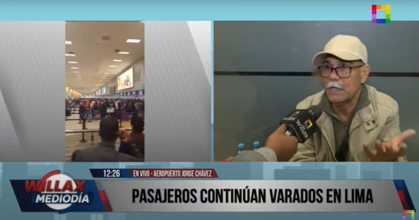 Caos en aeropuerto Jorge Chávez: pasajeros siguen varados a su suerte tras falla en pista