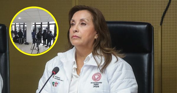 Portada: Dina Boluarte sobre encierro a periodistas en pleno simulacro: "Acabo de enterarme de lo ocurrido"