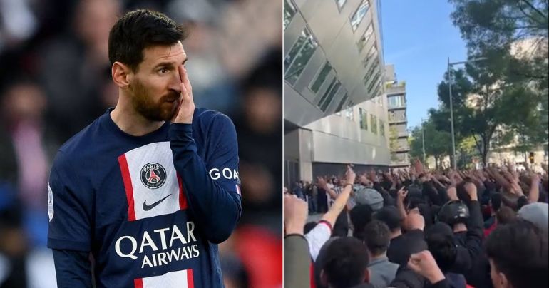 ¡Lo quieren fuera! Hinchas del PSG insultaron a Lionel Messi por no renovar su contrato