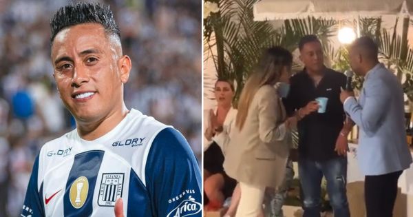 Portada: Christian Cueva asistió al lujoso baby shower de Brunella Horna