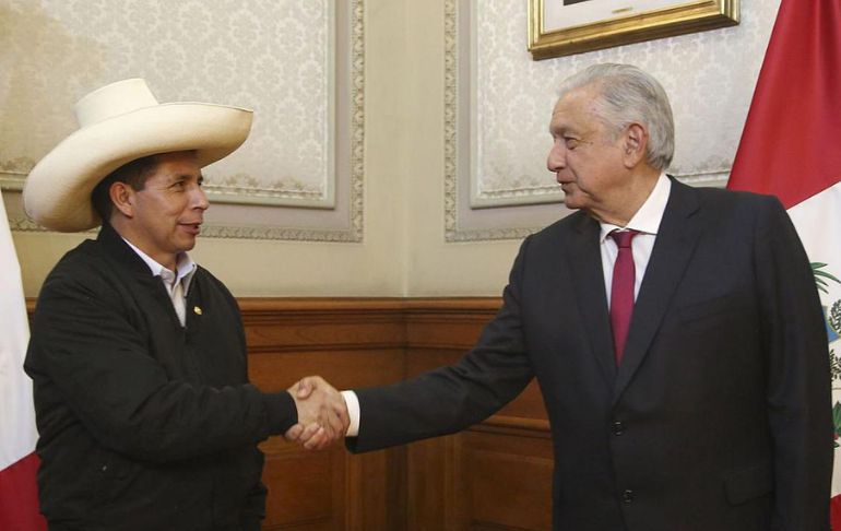 Portada: México: López Obrador alega que el golpista Pedro Castillo sigue siendo presidente del Perú