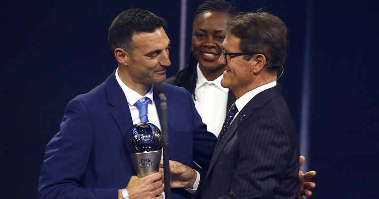 Premios The Best: Lionel Scaloni fue elegido como el mejor entrenador del año