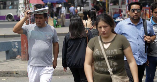 Lima superará los 30 grados durante el verano de 2024, advierte Senamhi