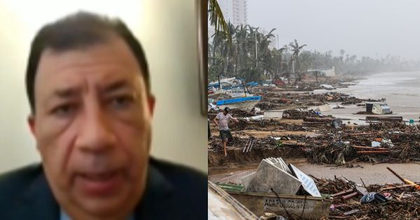 Portada: Huracán Otis: cónsul peruano en México llama a mantener la calma a los familiares de los afectados