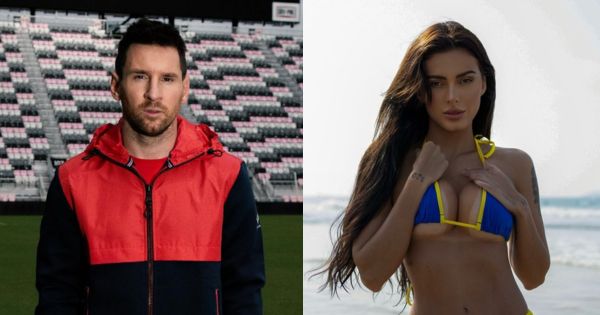 Portada: Lionel Messi: difunden supuestos chats del futbolista con modelo brasileña