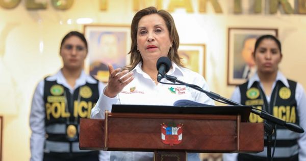 Dina Boluarte asegura que enfrentará a la delincuencia con mano dura: "La extorsión tiene las horas contadas"