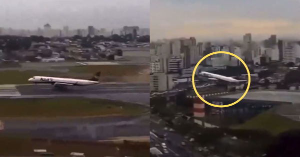 San Pablo: avión se demora en despegar y por poco sucede trágico accidente [VIDEO]