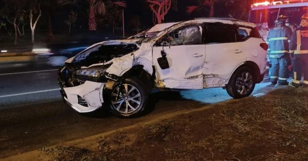 Portada: Piques ilegales ocasionan trágico accidente en la Costa Verde que dejó un muerto y tres heridos