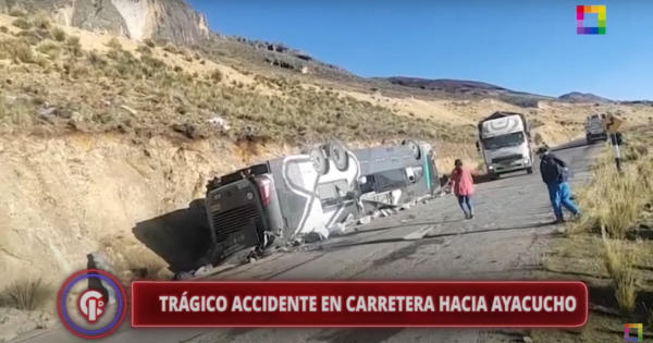 Ayacucho: revelan que carretera donde ocurrió trágico accidente está en pésimas condiciones | REPORTAJE DE 'CRÓNICAS DE IMPACTO'