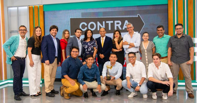 Equipo de ContraCorriente agradece tras ganar como mejor programa periodístico en Premios Luces 2022