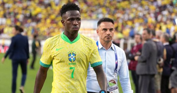 Vinícius sobre la eliminación de Brasil en la Copa América: "Esta vez es mi culpa"