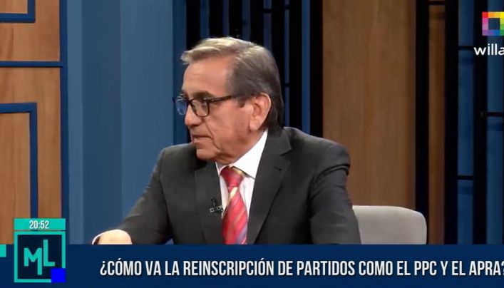 Jorge del Castillo: "La renuncia de Dina Boluarte no es lo más conveniente"