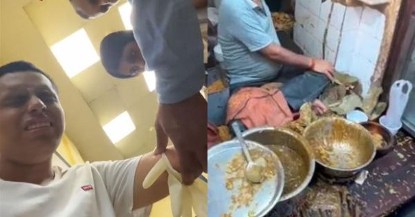 Tiktoker peruano sufre grave intoxicación por probar comida callejera en la India