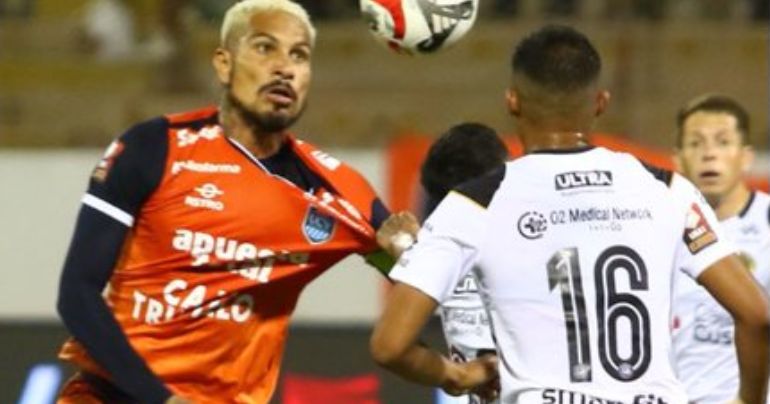 Paolo Guerrero marcó, pero no salvó a César Vallejo de la igualdad 2-2 con Cusco FC en Trujillo