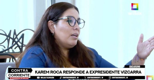 Karem Roca: "Mientras yo trabajé en Palacio, Carlos Revilla sí ingresó"