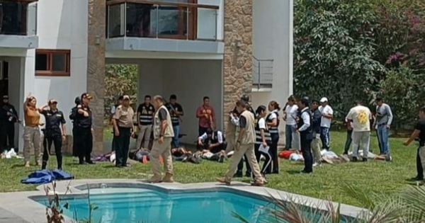 Pachacamac: PNP interviene un búnker y detiene al menos a 30 delincuentes venezolanos armados y con granadas