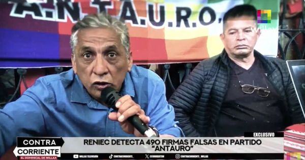 Portada: Antauro Humala: revelan que partido del asesino de policías falsificó varias centenas de firmas de adherentes