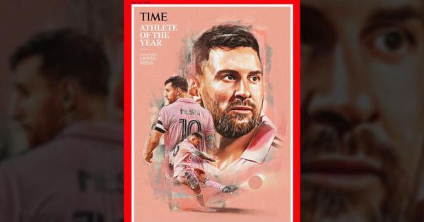 Portada: ¡Más logros!: Lionel Messi fue elegido como el mejor deportista del año 2023 por la revista Time