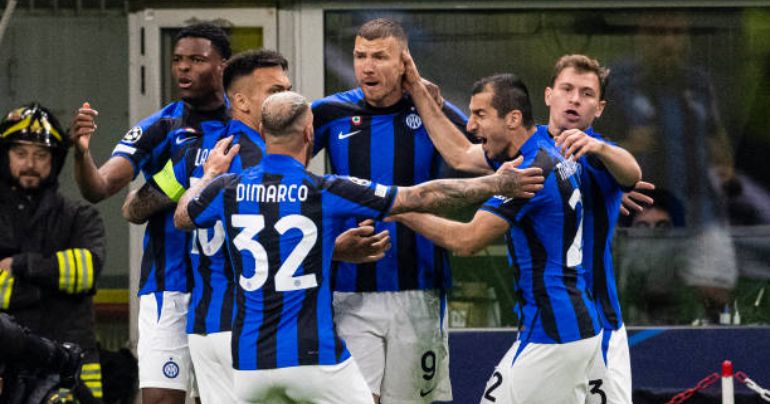 Champions League: AC Milan perdió 2-0 ante el Inter de Milán por la primera semifinal