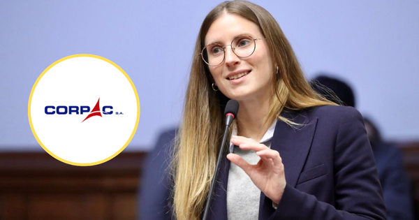 Portada: Congreso: Adriana Tudela presenta proyecto de ley para privatizar Corpac