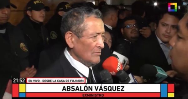 Portada: Absalón Vásquez tras fallecimiento de Alberto Fujimori: "Fue el mejor presidente. Él dio la estabilidad que hoy tenemos"