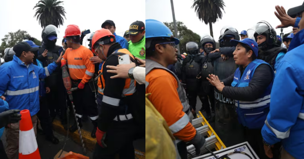 Línea 2 del Metro de Lima: se registraron enfrentamientos entre personal de obra y serenazgo de MML