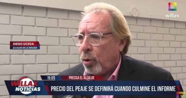 Alcalde Diego Uceda sobre peaje de La Molina: "Están haciendo de un pedo, un trueno" (VIDEO)