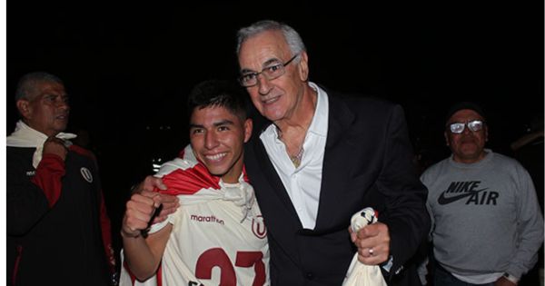 Portada: Jorge Fossati ve la posibilidad de asistir al debut de Piero Quispe con la camiseta de los Pumas