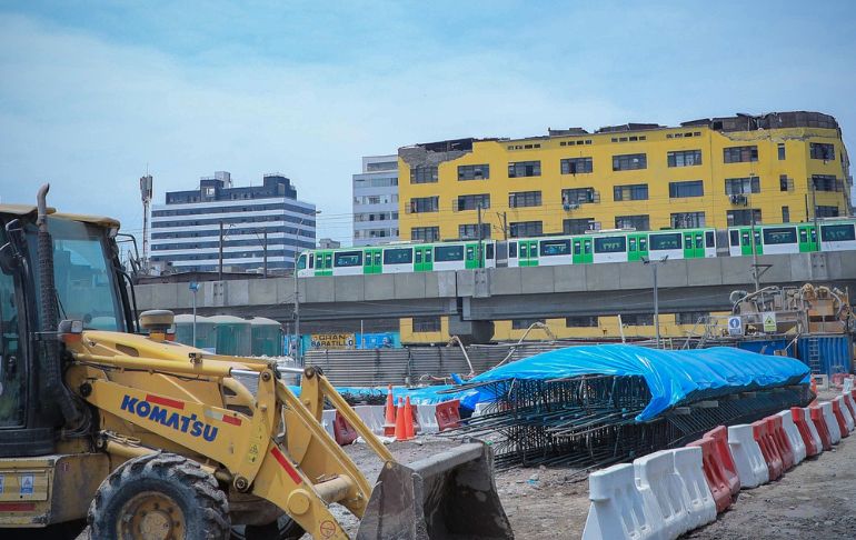 Portada: Línea 2: se inician obras en estación 28 de Julio que interconectará con la Línea 1