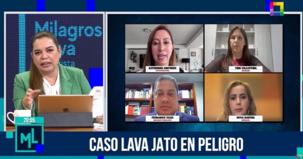 Milagros Leiva: "El caso Lava Jato se va a caer en el Perú"