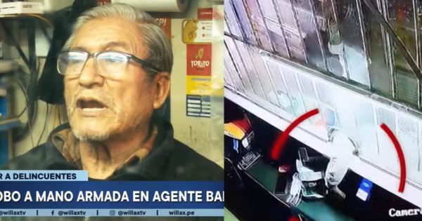 No contaron con su astucia: adulto mayor frustró robo a mano armada en un agente bancario