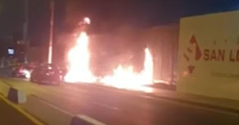 La Victoria: lanzan bomba molotov contra estadio de Alianza Lima a dos días del clásico