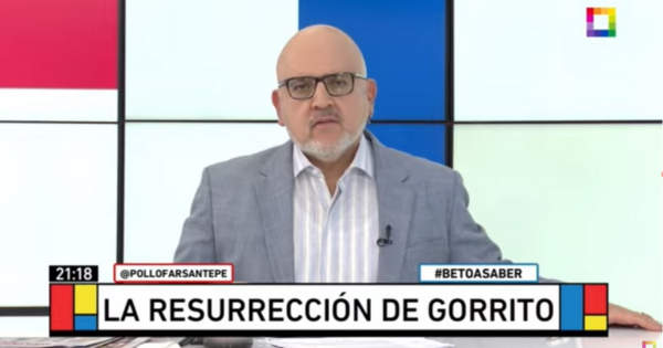 Beto Ortiz tras entrevista de Gustavo Gorriti: "Hoy está otra vez gordo, rosado y fuerte. Es un farsante"