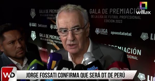 Portada: ¡La selección peruana ya tiene nuevo DT! Jorge Fossati anunció que llegó a un acuerdo con la FPF