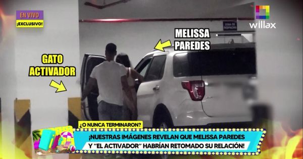 Melissa Paredes y Anthony Aranda habrían retomado su relación: pasaron la noche en 'depa'